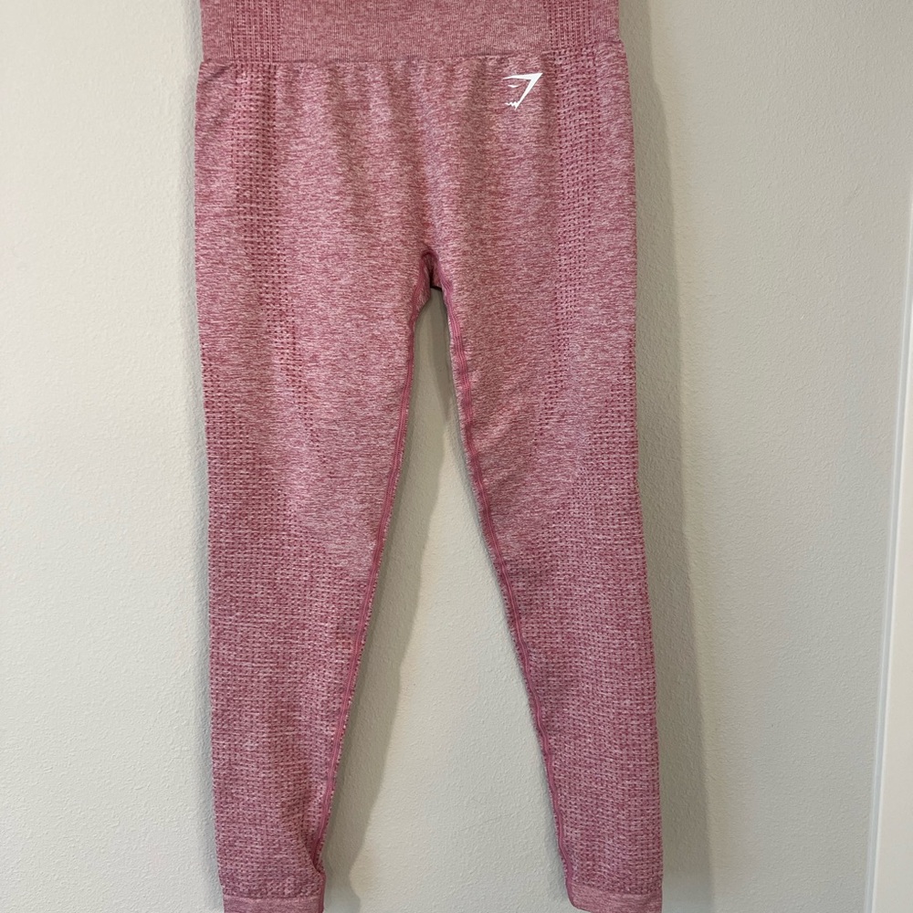 NWT Gymshark Pink Textured Leggings